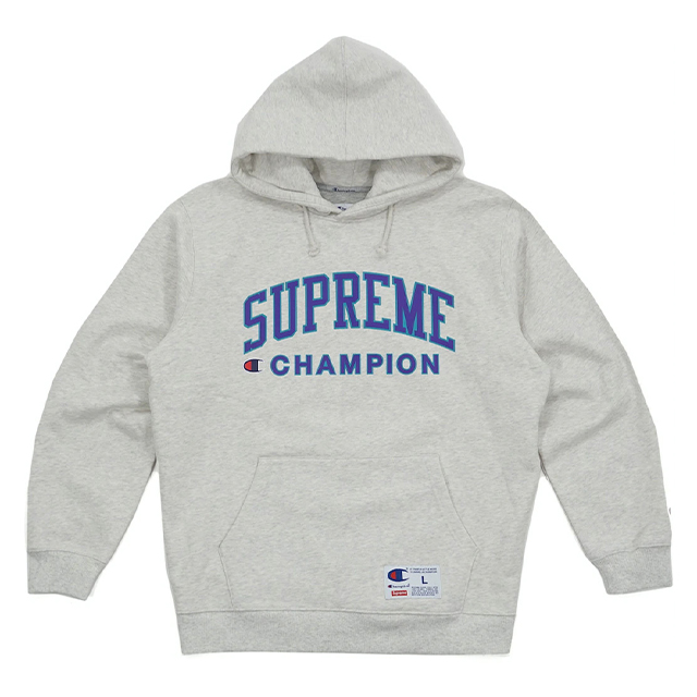 Supreme Champion Grey Hoodie